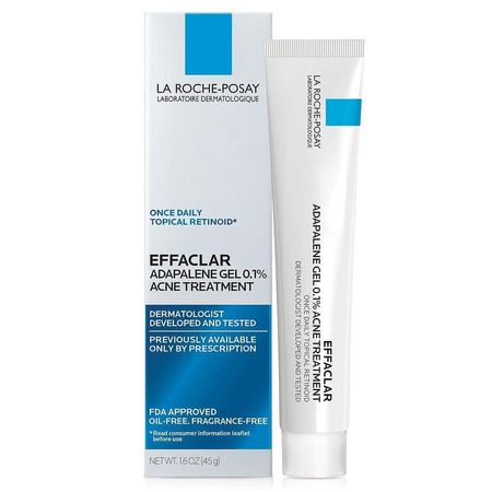GEL TRATAMIENTO ANTIACNÉ ADAPALENO 0.1% EFFACLAR LA ROCHE-POSAY 1.6 OZ / 45 G