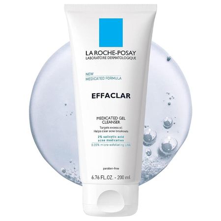 GEL LIMPIADOR ÁCIDO SALICÍLICO 2% ANTIACNÉ EFFACLAR LA ROCHE-POSAY 6.76 OZ / 200 ML