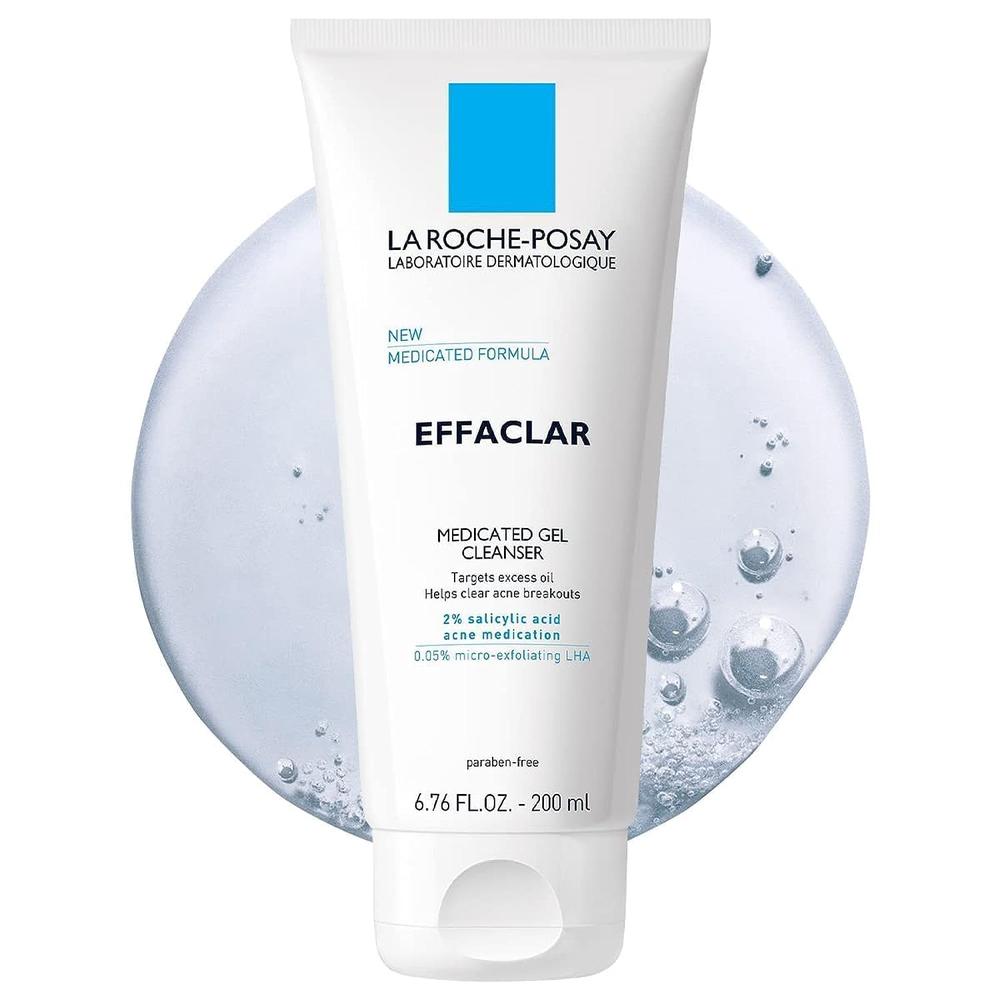 GEL LIMPIADOR ÁCIDO SALICÍLICO 2% ANTIACNÉ EFFACLAR LA ROCHE-POSAY 6.76 OZ / 200 ML