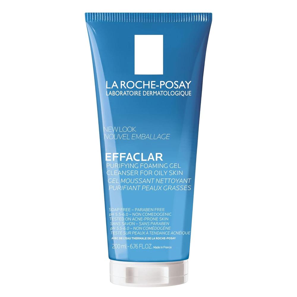 GEL LIMPIADOR ESPUMOSO PIEL GRASA EFFACLAR LA ROCHE-POSAY 6.76 OZ / 200 ML