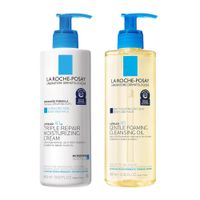 SET LA ROCHE-POSAY LIPIKAR AP+M CREMA CORPORAL+ LIPIKAR AP+M LIMPIADOR 2 PZS