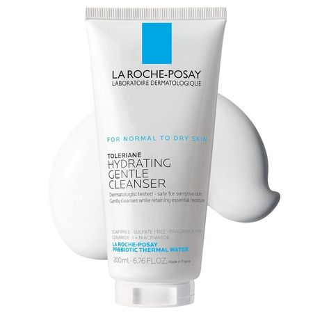 LIMPIADOR FACIAL HIDRATANTE SUAVE TOLERIANE LA ROCHE-POSAY 6.7 OZ / 200 ML