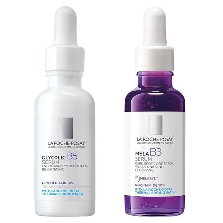 SET LA ROCHE-POSAY MELA B3 SÉRUM ANTIMANCHAS 30 ML + SÉRUM GLYCOLIC B5 30 ML