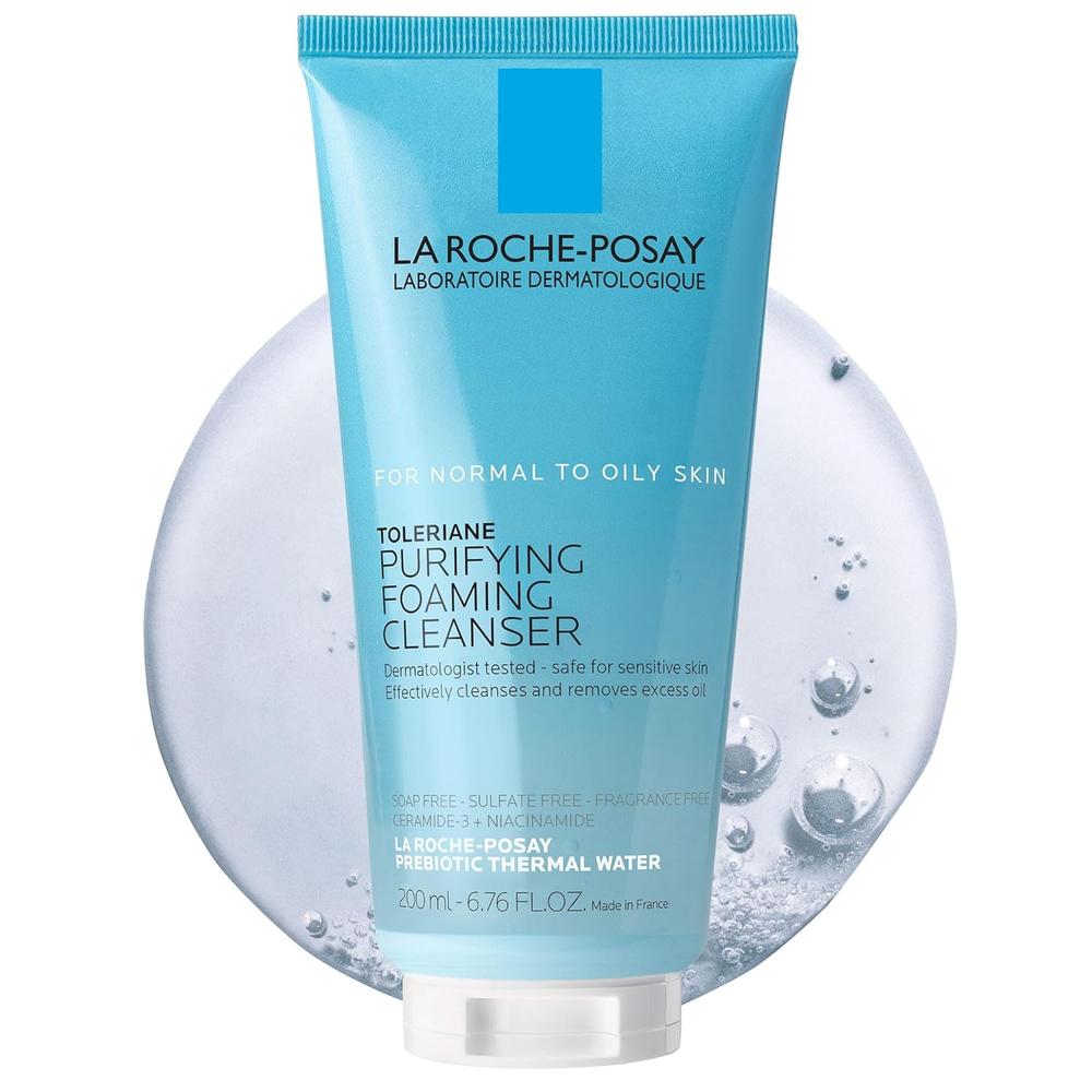 LIMPIADOR FACIAL ESPUMOSO PURIFICANTE TOLERIANE LA ROCHE-POSAY 6.7 OZ / 200 ML