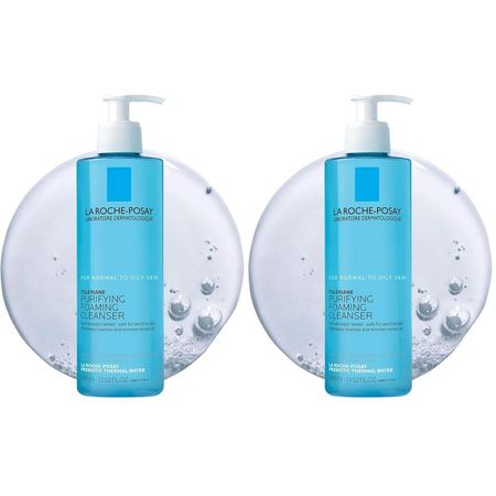 PACK 2 LA ROCHE-POSAY TOLERIANE LIMPIADOR FACIAL PURIFICANTE 13.5 OZ / 400 ML