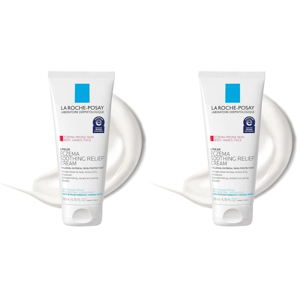 PACK 2 LA ROCHE-POSAY LIPIKAR CREMA CALMANTE PARA ECCEMA 6.7 OZ / 200 ML