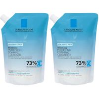 PACK 2 LA ROCHE-POSAY TOLERIANE LIMPIADOR FACIAL ESPUMOSO PURIFICANTE REFILL 13.5 OZ / 400 ML
