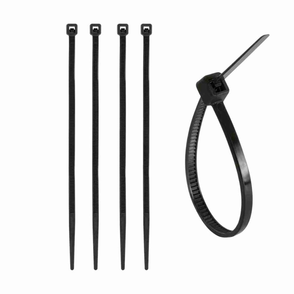 BOLSA DE CINTILLOS NEGRO 4.8X300  100 UND