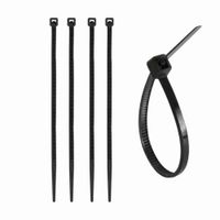 BOLSA DE CINTILLOS NEGRO 4.8X250 100 UND