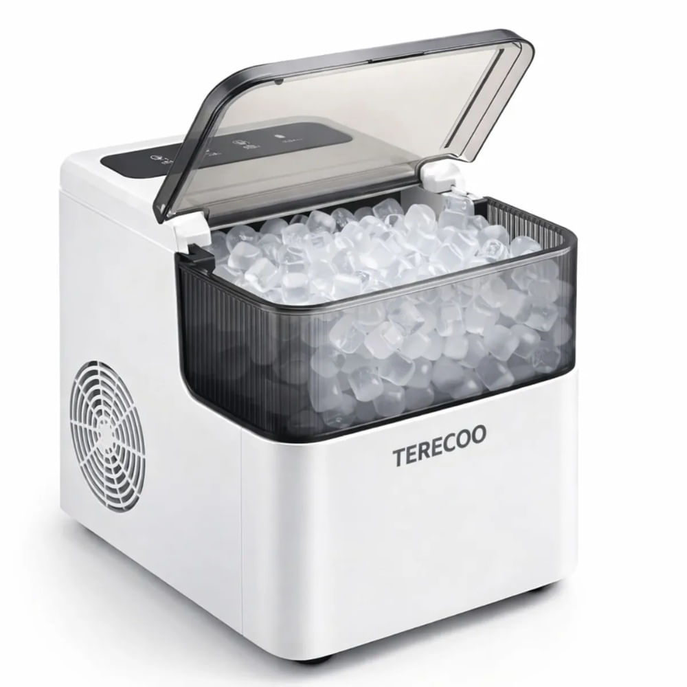 Máquina De Hielo Eléctrica Terecoo 1.5l Automática 165w