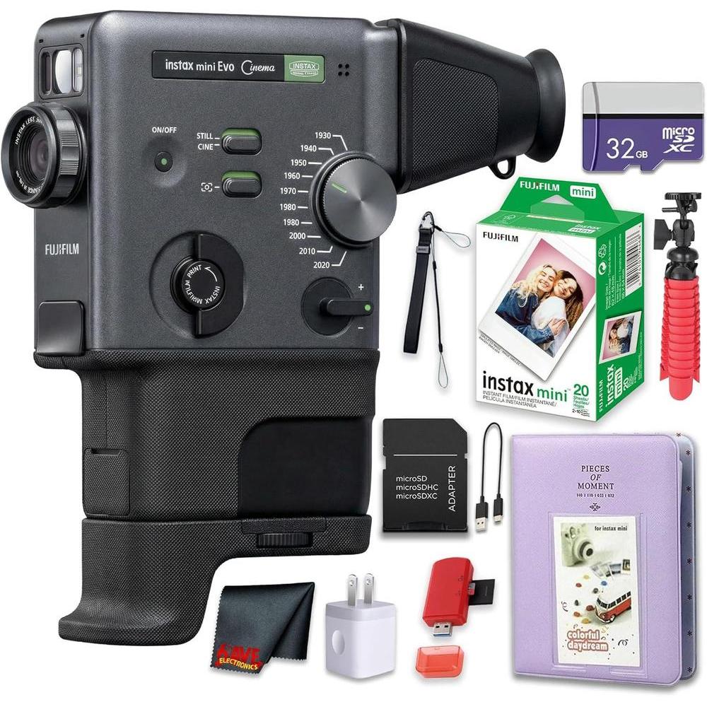 Cámara Fujifilm Instax Mini Evo Cine Con Bluetooth