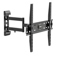 RACK SOPORTE MÓVIL DOBLE BRAZO PARA TV DE 32 A 65 PULGADAS DK60 KOREANO