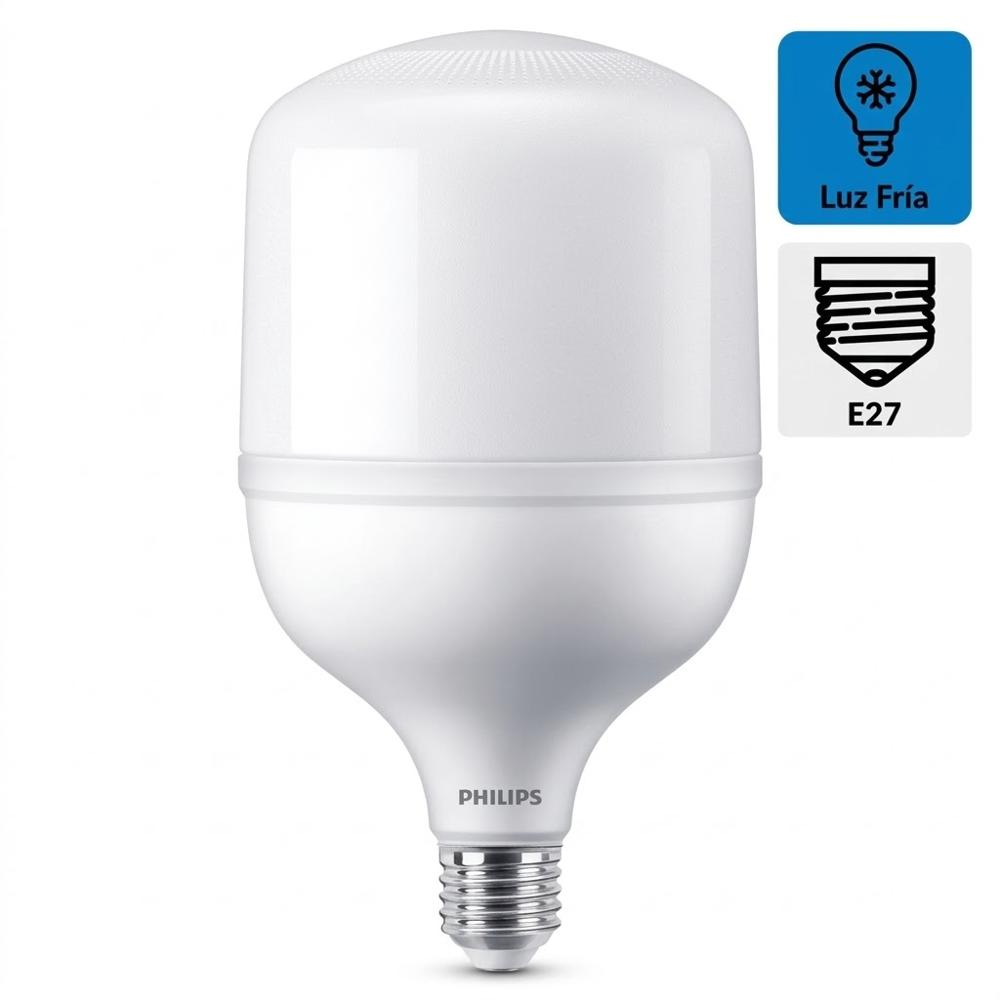 Foco LED Botella TrueForce 40W Luz Fría Philips 4000lm