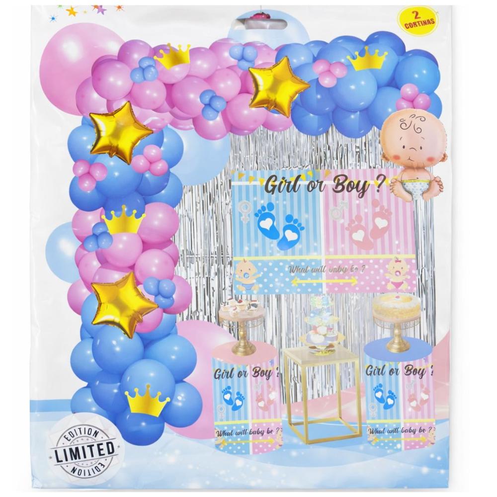 Globos Bouquet Revelación De Género