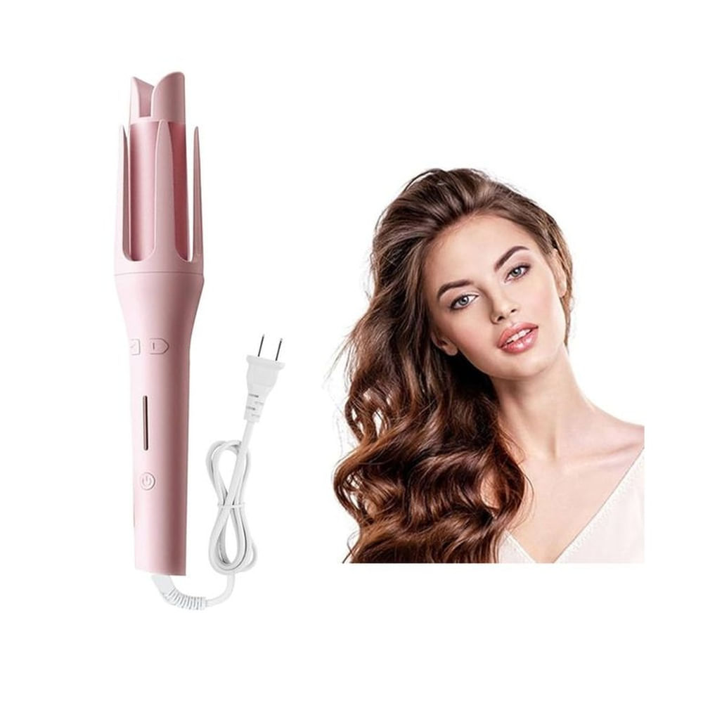 Ondulador De Cabello Automático Rosa