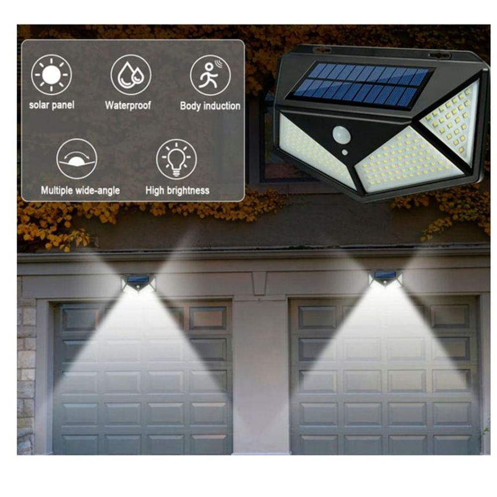 Lampara Led Solar con Sensor