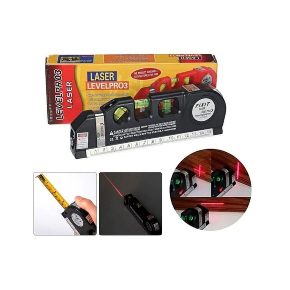 Nivelador de Laser + Alicate Multifuncional Top