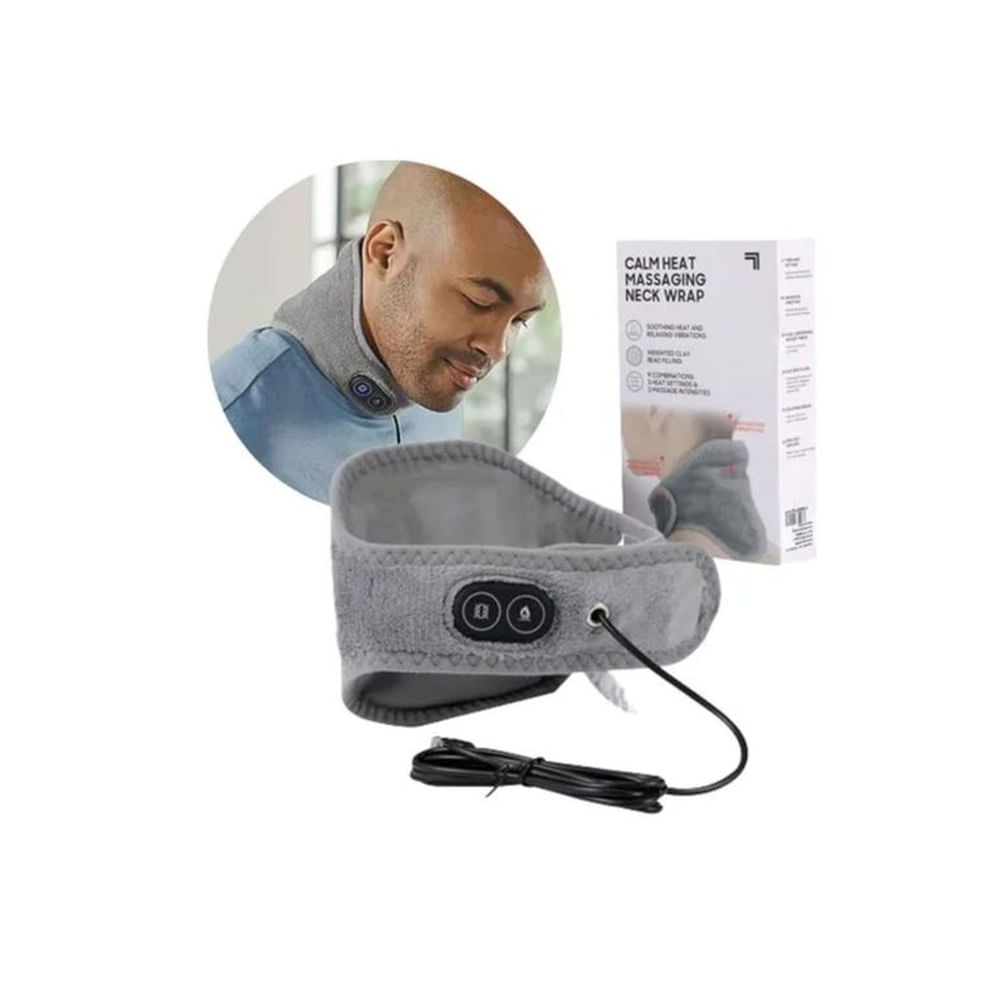 MASEAJEADOR DE CUELLO CON VIBRACIONES CALM HEART GS