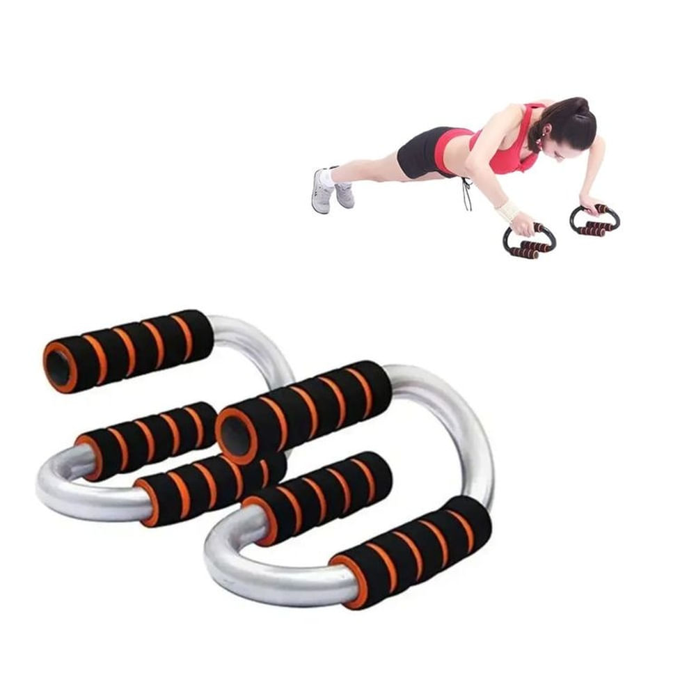 Barra Para Planchas Flexiones Cromado S