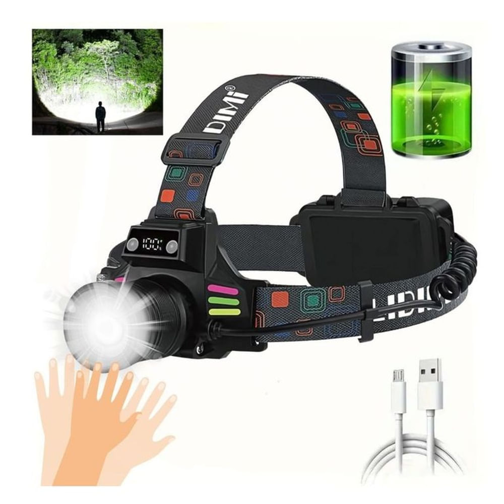 Linterna Minera De Cabeza