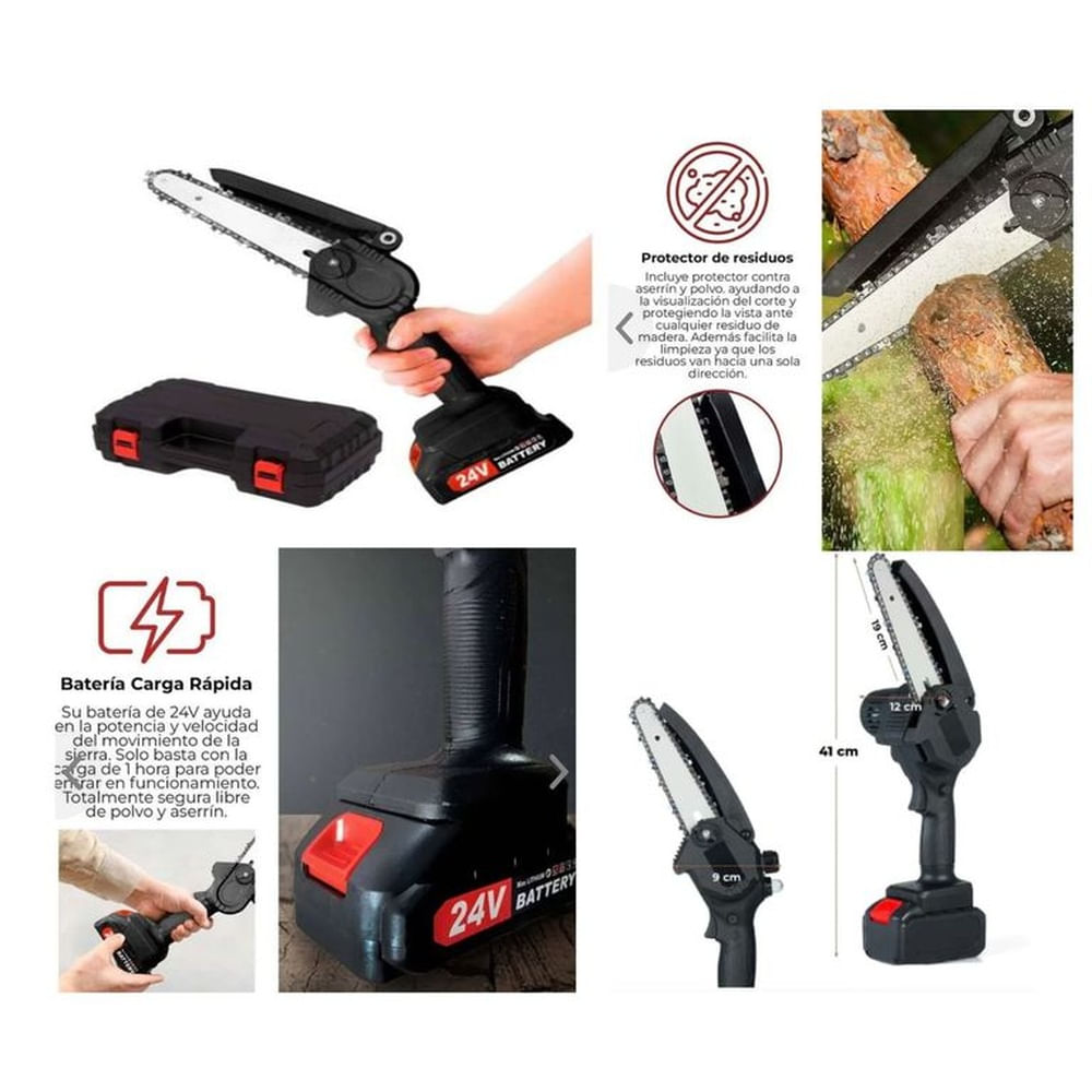 PACK Motosierra De 6 Pulgadas + Cortador De Calamina