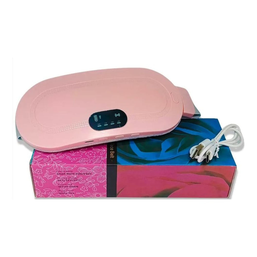 Cinturón Masajeador  Térmico Para Cólicos Menstruales