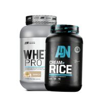 WHEY PRO 1.1 KG VAINILLA Y CREMA ARROZ ADN 1.2 KG VAINILLA