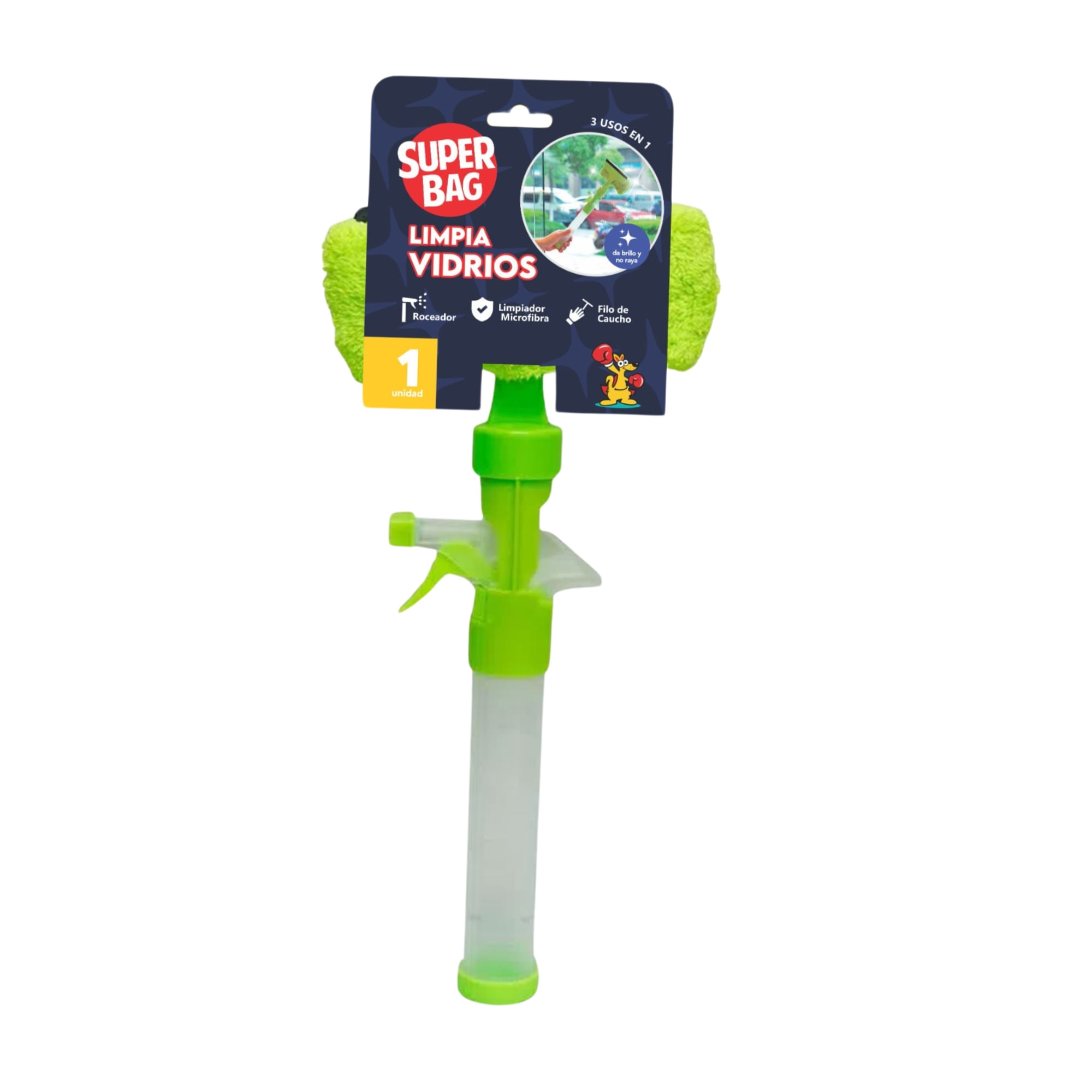 Limpiavidrios SUPERBAG 3 en 1