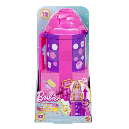 Muñeca BARBIE Party Unboxed Resbaladilla