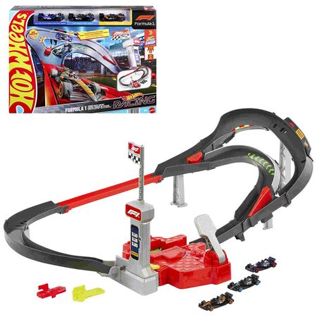 Pista de Carreras HOT WHEELS Sprint 3 Autos Escala 1:64