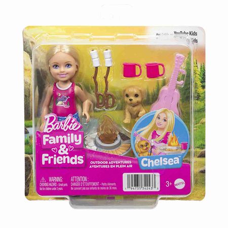 Muñeca BARBIE Chelsea Campista con Perrito