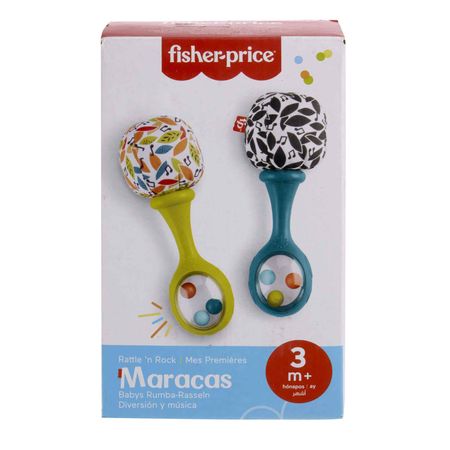 Juguete Musical FISHER PRICE Maracas Azul y Verde