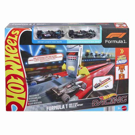 Pista de Carreras HOT WHEELS Desafío Salidas Curvas y Recta