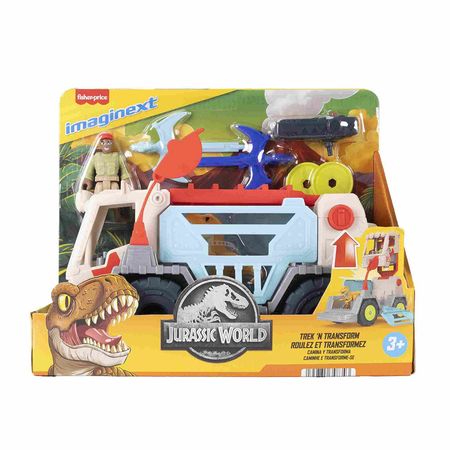 Vehículo de Rescate IMAGINEXT Jurassic World Raptor