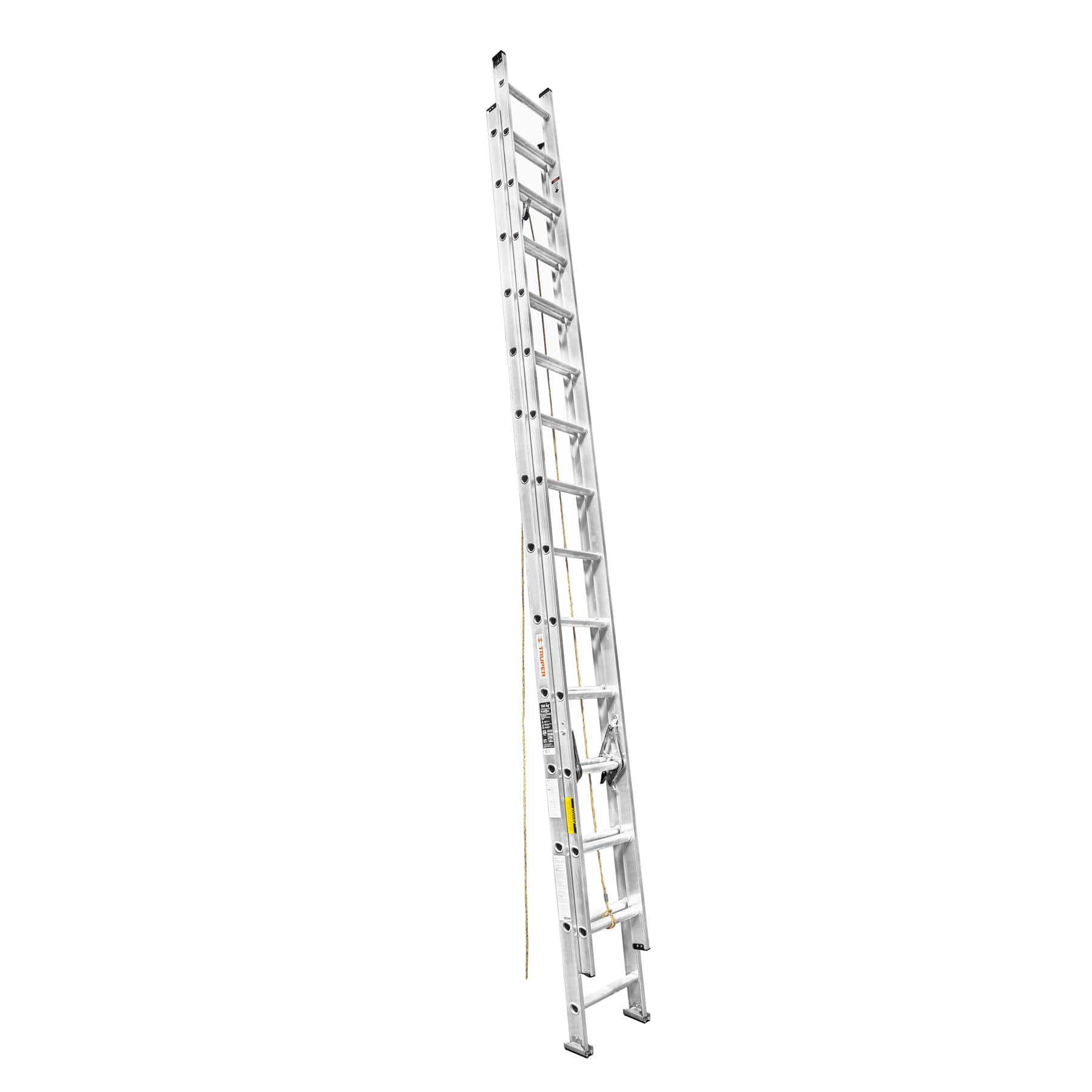 Escalera Telescopica 28 Peldaños capacidad de carga 150 Kg Truper 16748
