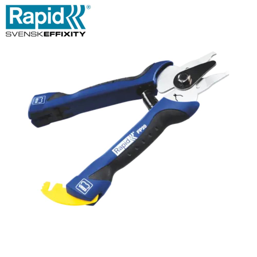 RAPID Tenaza aplicadora de Grapas para Cercas y Mallas FP20