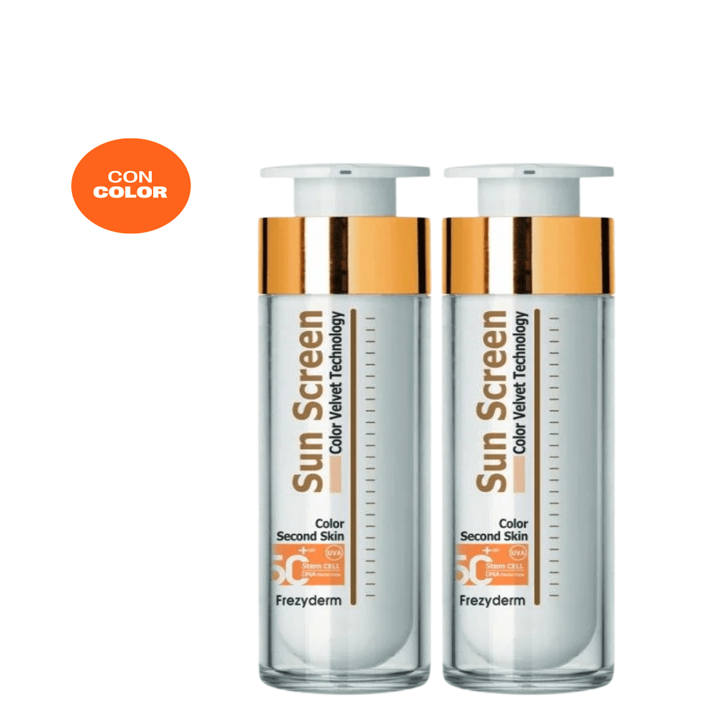 Dúo Fotoprotector Sun Screen Velvet Color Frezyderm