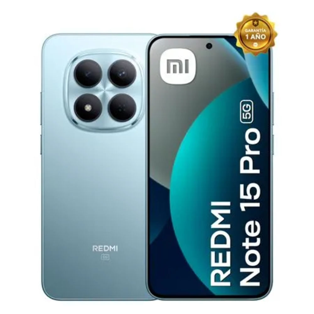 Celular Xiaomi Redmi Note 15 Pro 5G 256GB RAM 8GB ROM - Azul