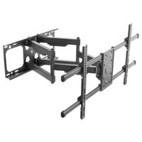 SOPORTE DE PARED MÓVIL TRIPLE ARTICULACIÓN REFORZADA PARA TV DE 43 A 100 PULGADAS PK120 KOREANO