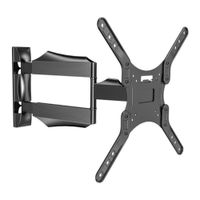 RACK SOPORTE MÓVIL DOBLE BRAZO PARA TV DE 23 A 65 PULGADAS DKU65 KOREANO