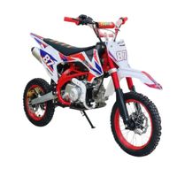 Motocross 125cc para Adolescentes 13 - 18 años Recreativa Gasolina 2 Tiempos Rojo