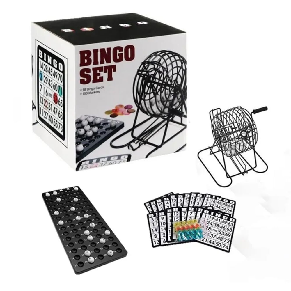 Bingo Metal juego familiar
