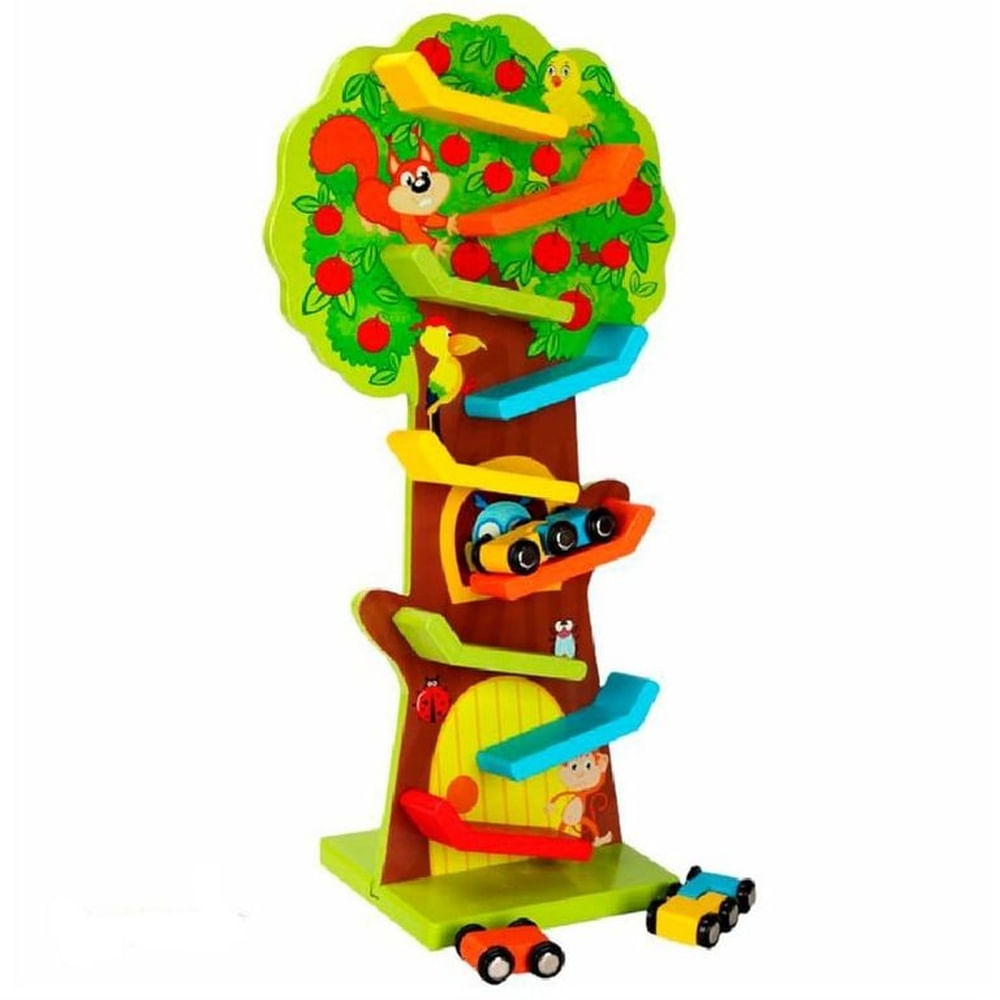 Juego didáctico - Pista zig zag árbol