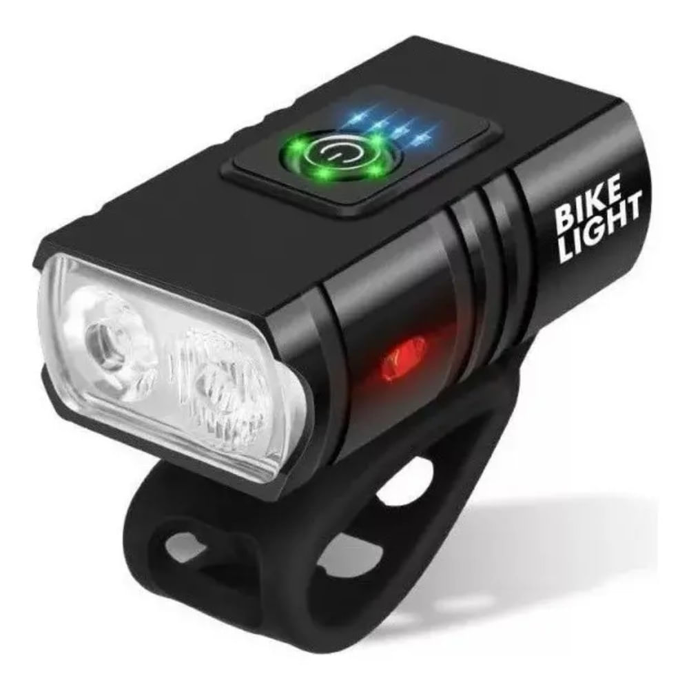 Luz Led Delantera Para Bicicleta Recargable Usb 1000 Lúmenes