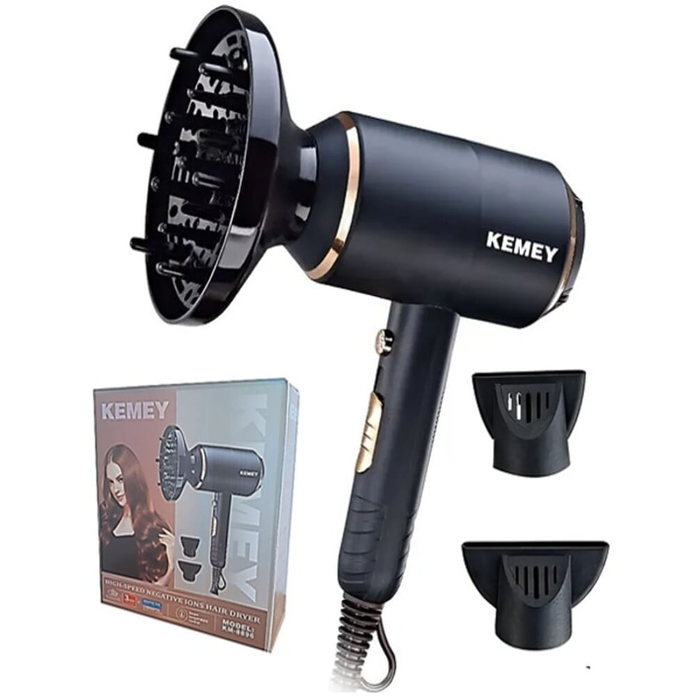 Secadora De Cabello Kemei Km-8896  1700 watts