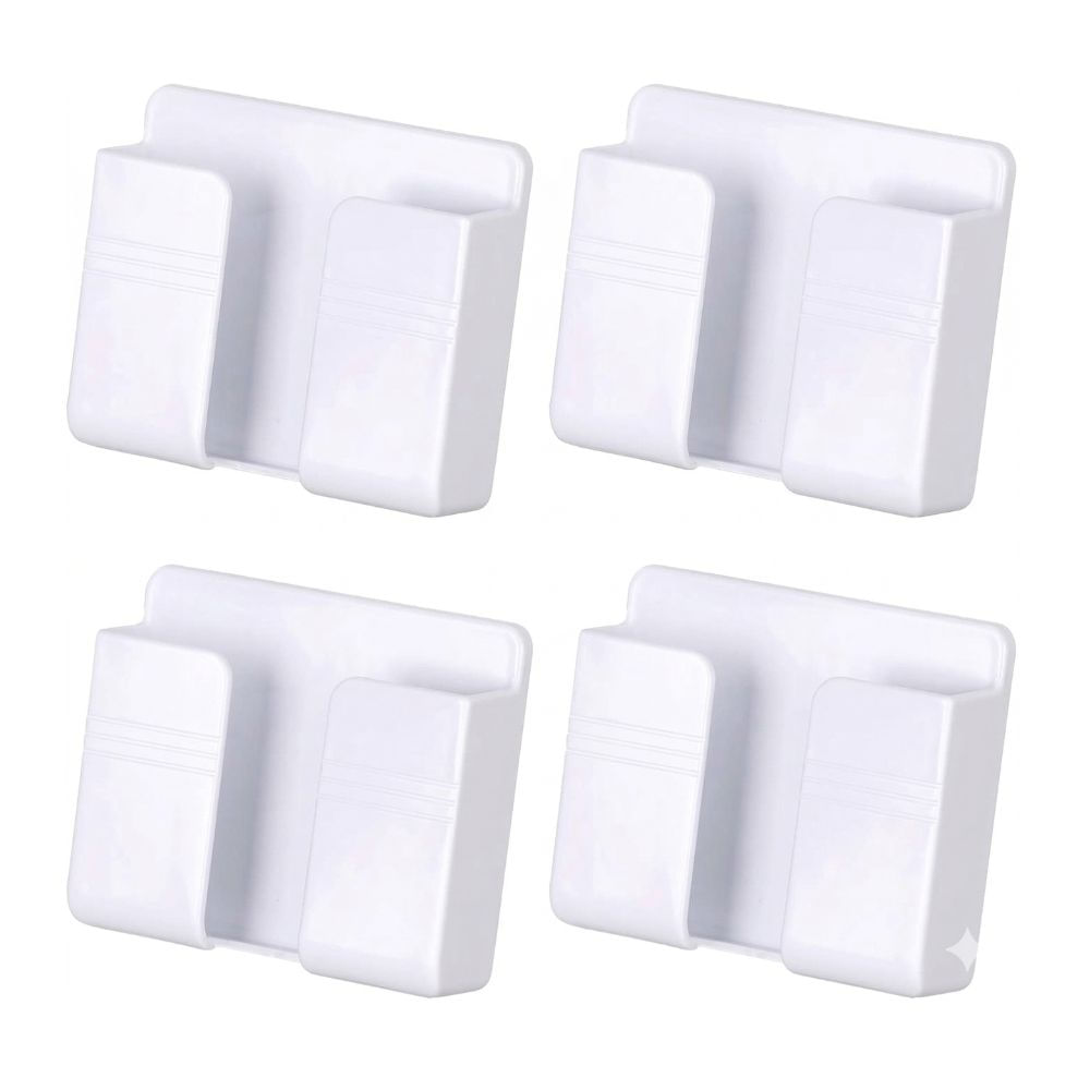 Pack x4 Soportes Smart de Pared Organiza y Carga sin Perforar