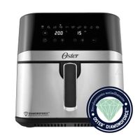 Freidora de Aire OSTER 7.5L CKSTAF75DSSDF con 10 Programas Automáticos-Negro