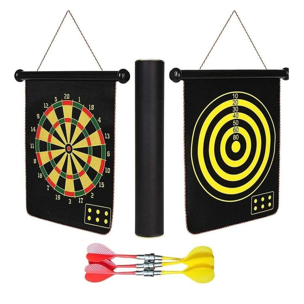 Tablero De Dardos Imantados - Reversible