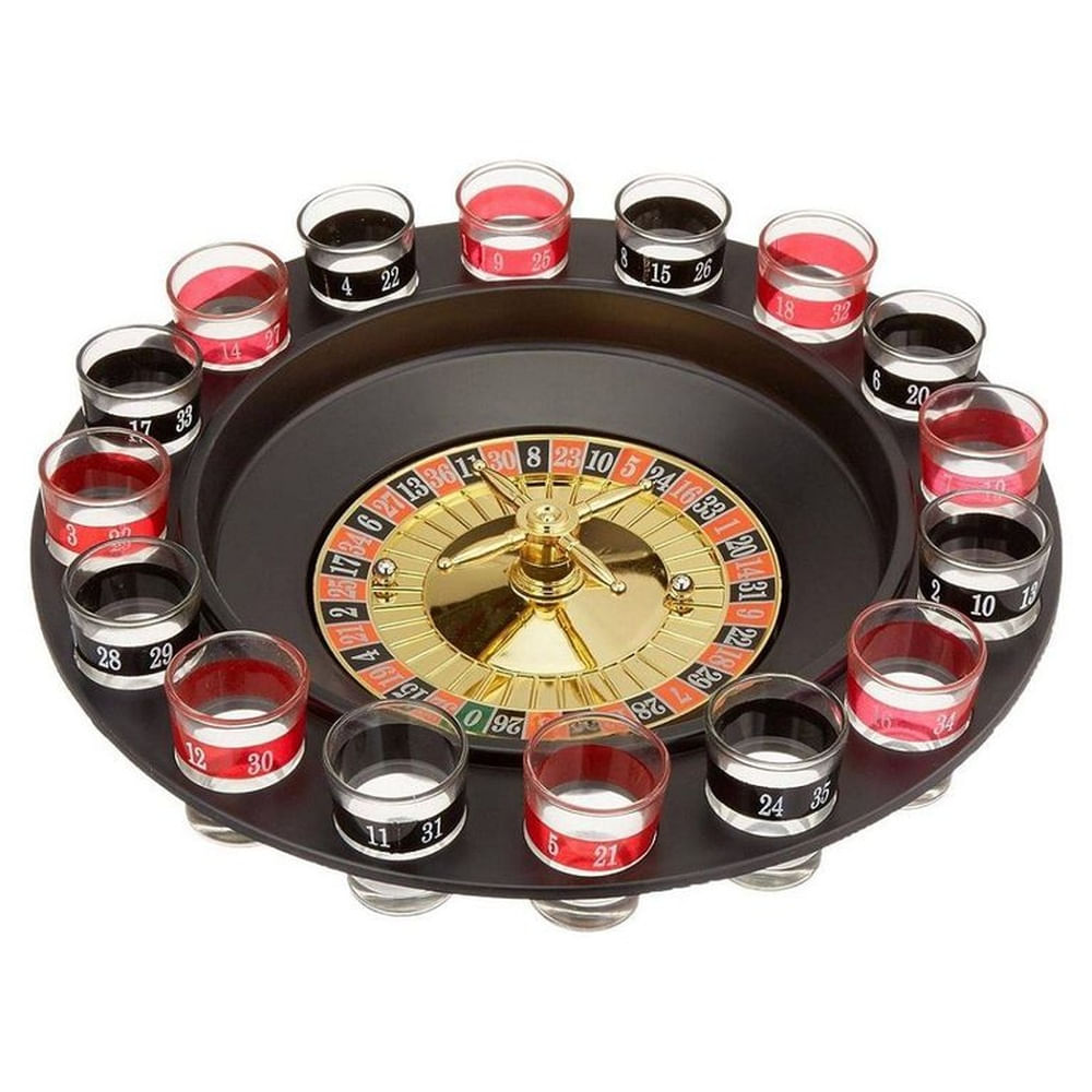 Juego de mesa - Ruleta shot de tragos