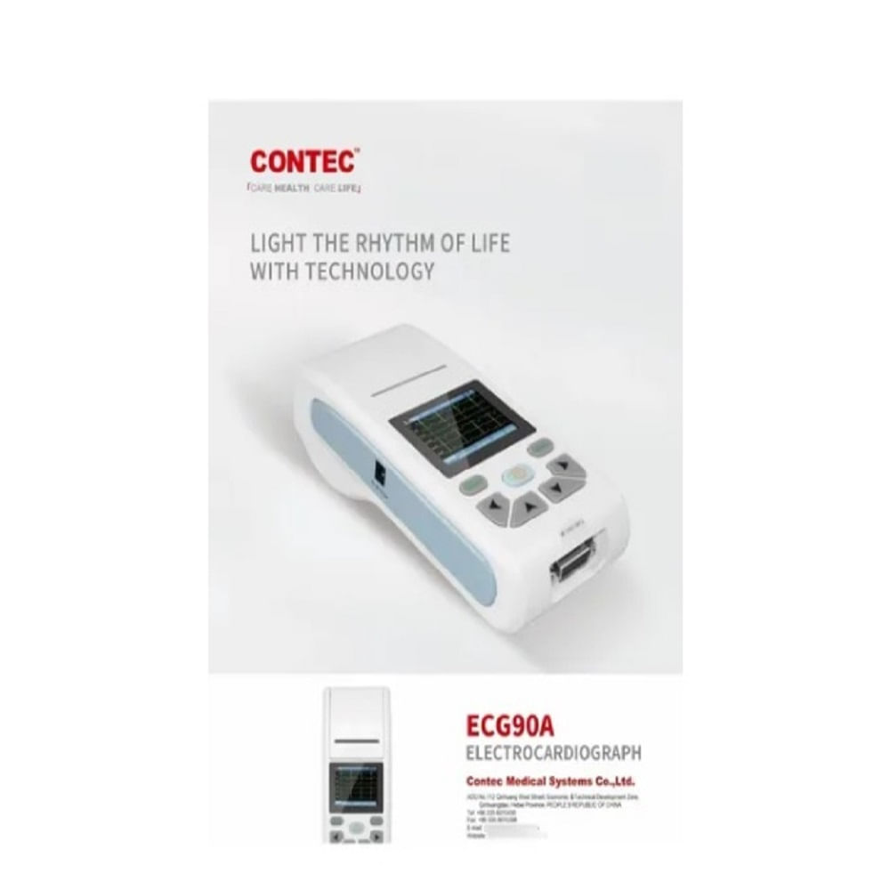 Electrocardiógrafo ECG90A de 12 Canales